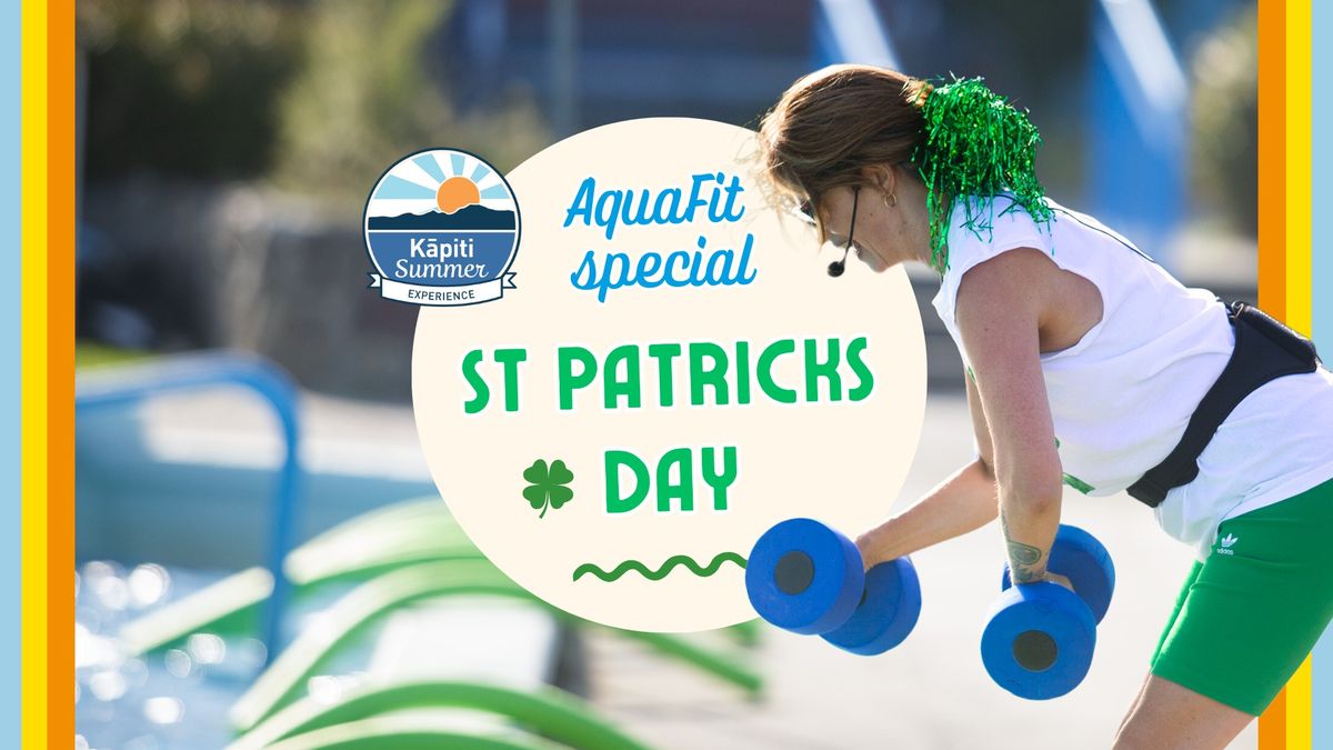 St Patricks Day AquaFit special