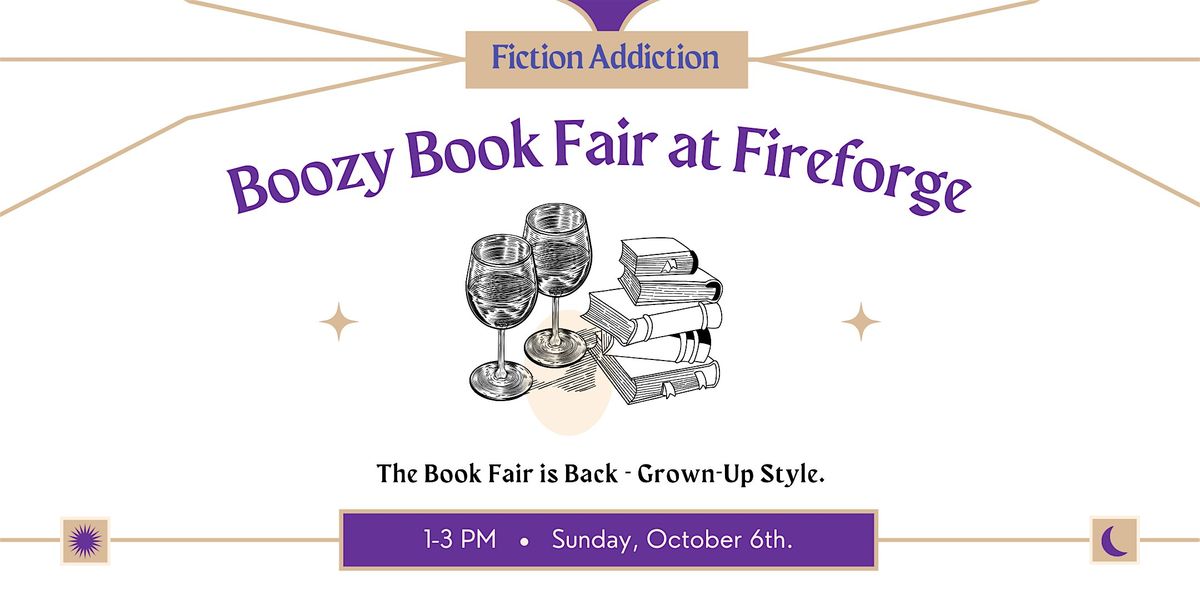 Boozy Book Fair at Fireforge