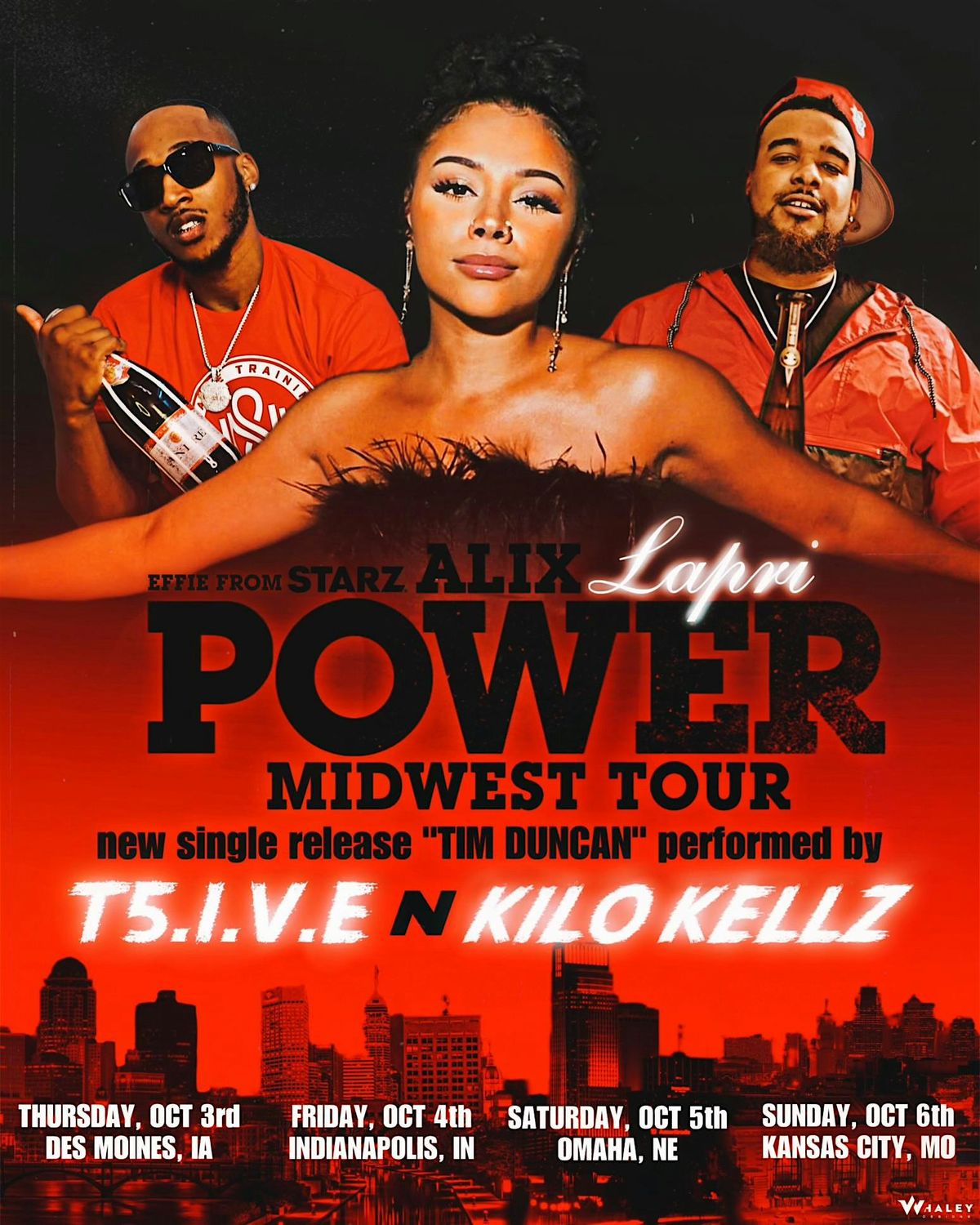 THE MIDWEST POWER TOUR WITH ALIX LAPRI \u201cEFFIE\u201d from Power book II GHOST