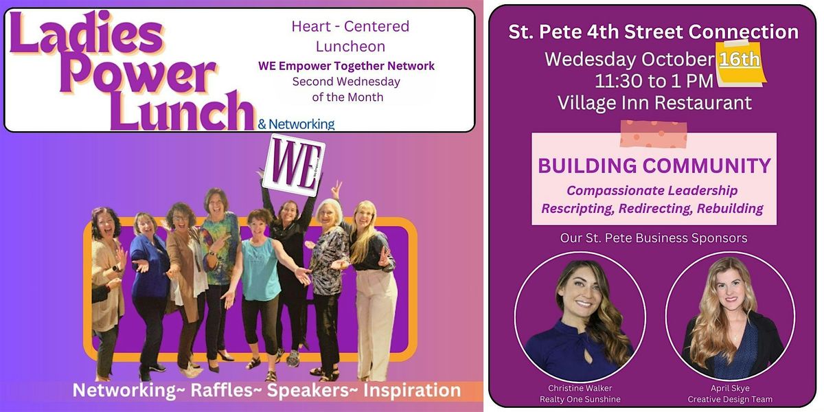 Ladies Power Lunch - St. Pete Connections