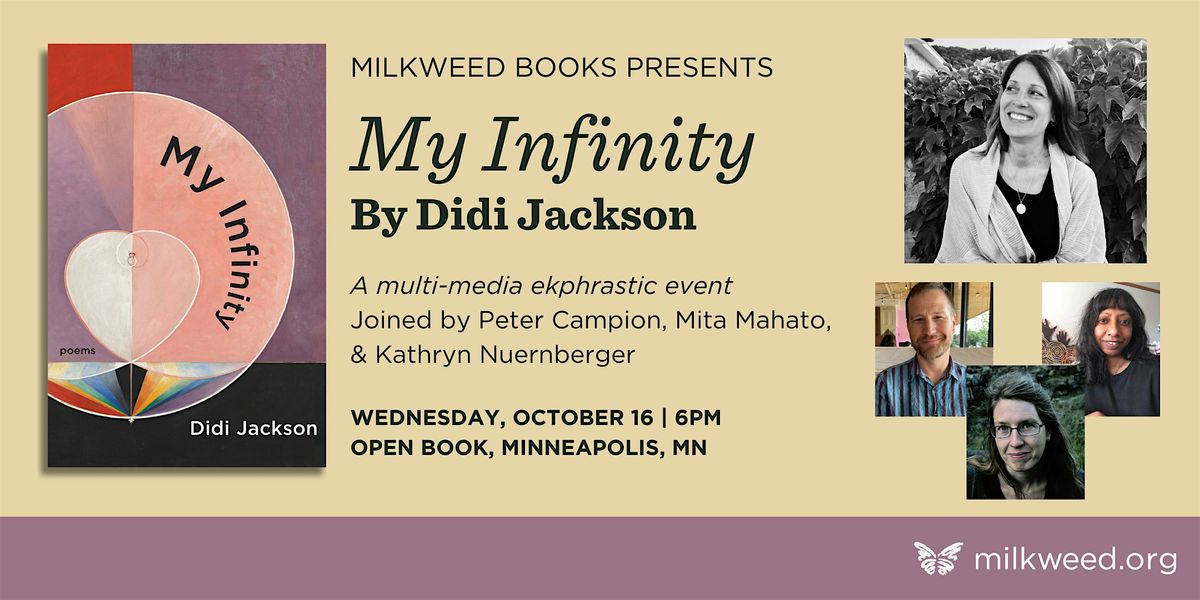 In person: Didi Jackson book launch with Milkweed Books