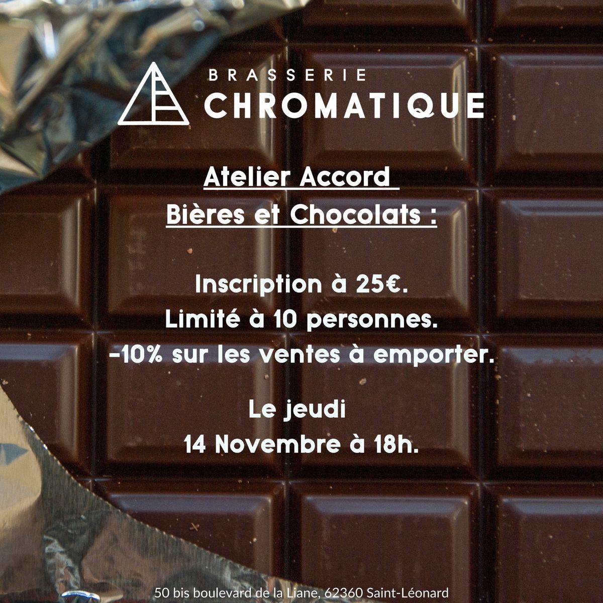 Atelier Accords Bi\u00e8res & Chocolats \ud83c\udf6b\ud83c\udf7b