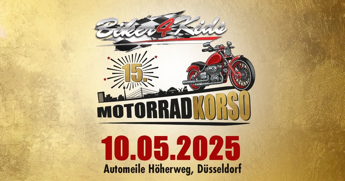 15. Biker4Kids Motorradkorso 