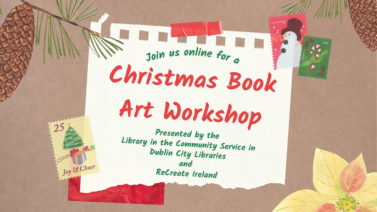 Christmas Book Art Workshop