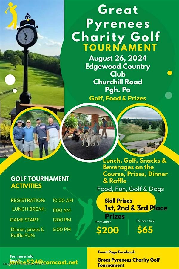 Great Pyrenees Charity Golf Tournament