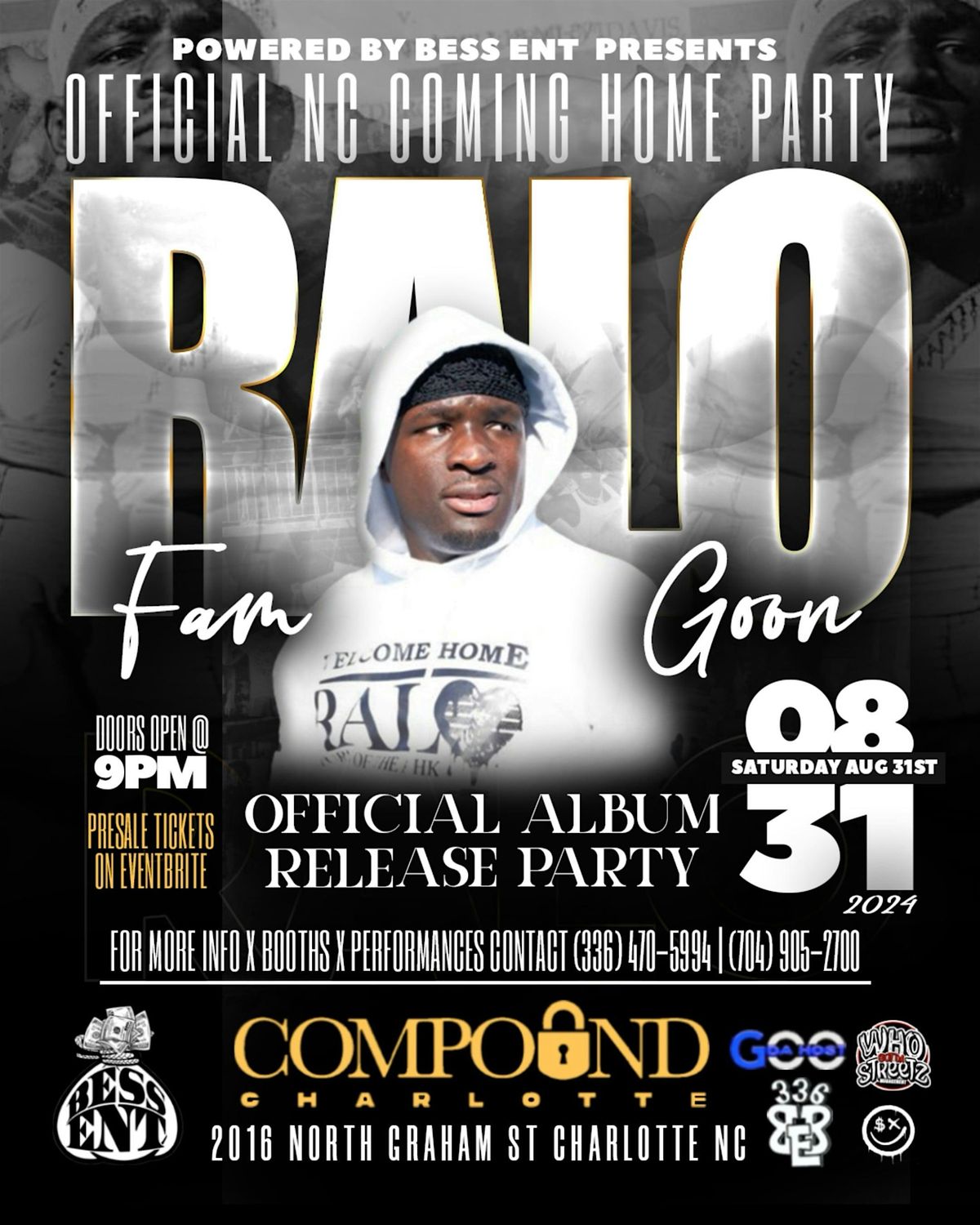 RALO ALBUM RELEASE PARTY LIVE @ COMPOUND