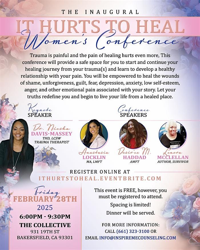 It Hurts To Heal Women's Conference