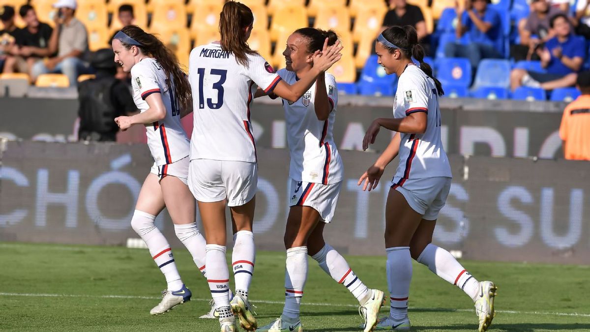 Costa Rica Womens National Soccer at US Womens National Soccer