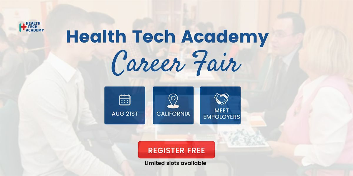 Health Tech Academy Career Fair
