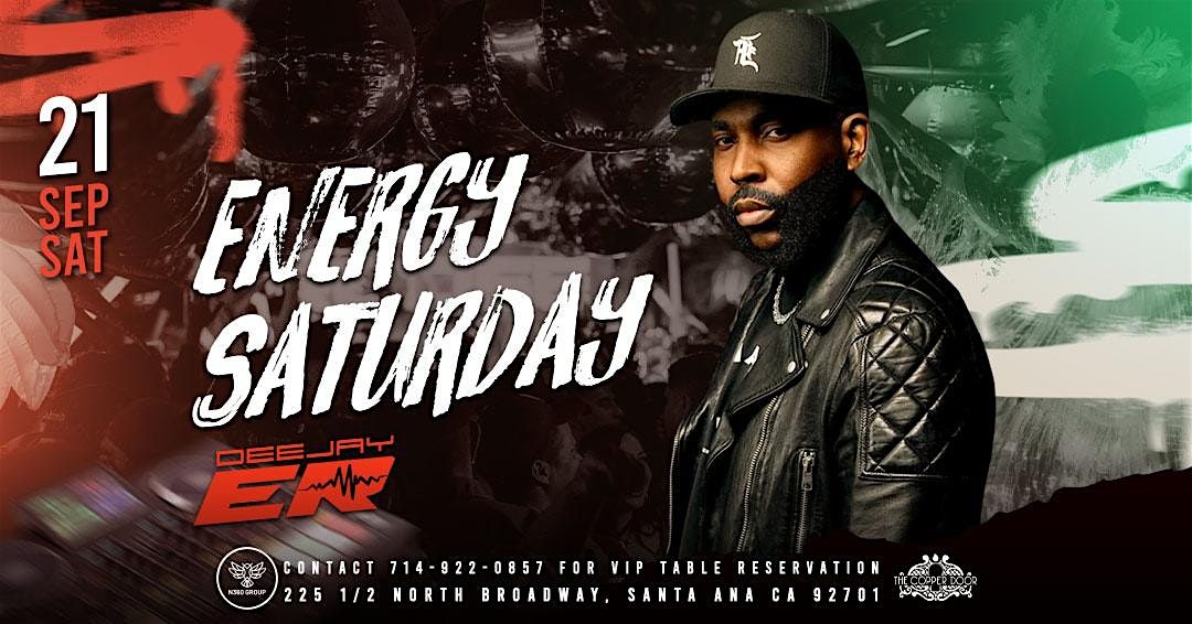 Energy Saturday with DJ ER