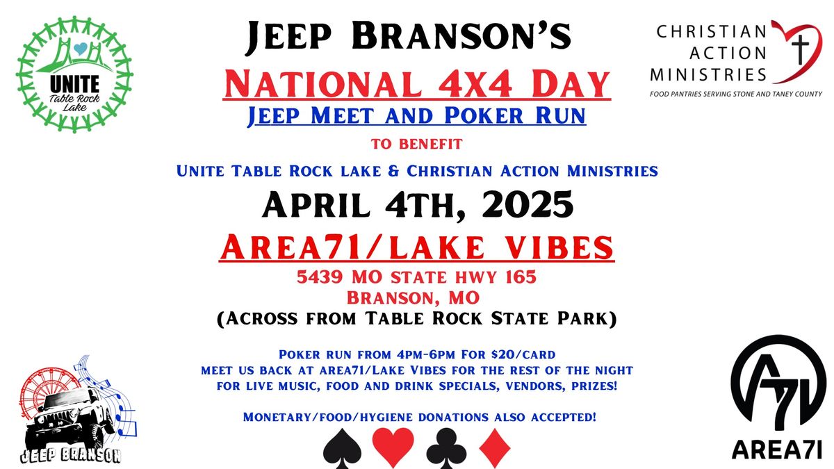 Jeep Branson\u2019s National 4x4 Day Event