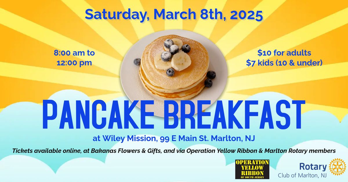 Marlton Rotary Pancake Breakfast 2025