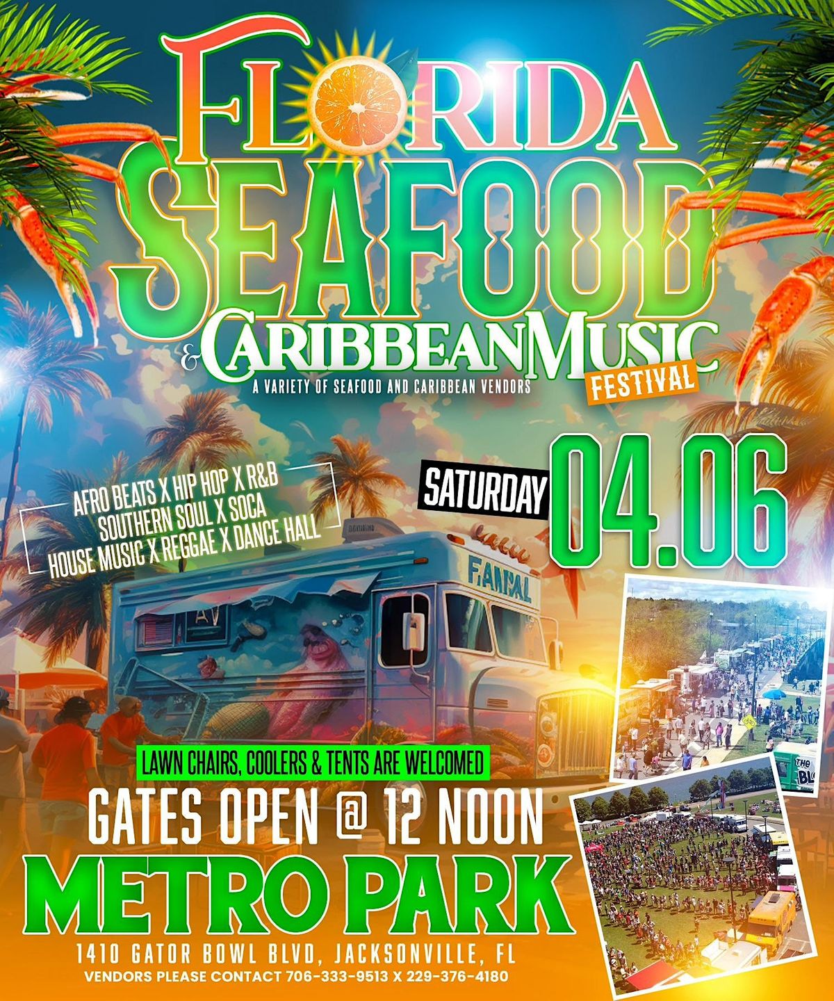 Florida Seafood & Caribbean Music Festival