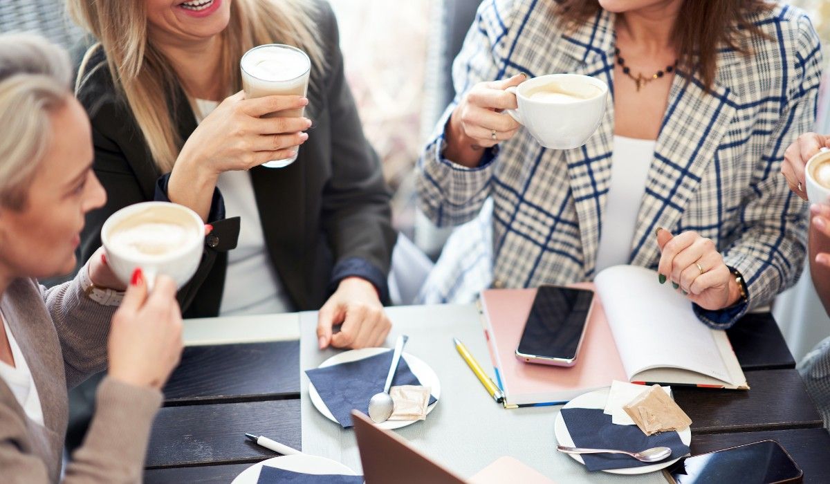 Coffee & Business Card Swap