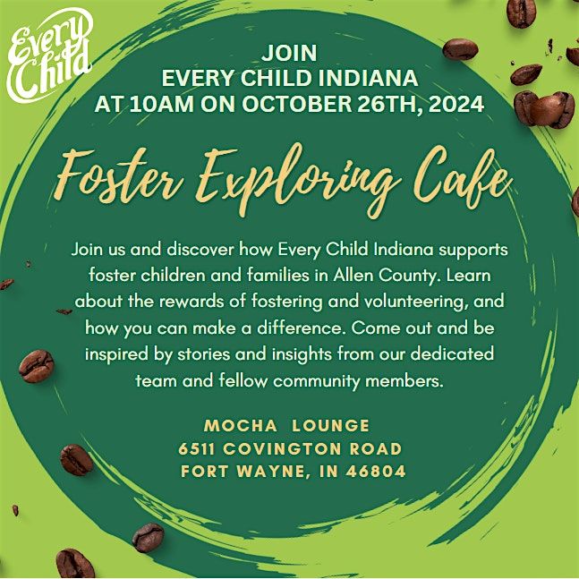 Every Child Indiana Foster Exploring Cafe Conversation