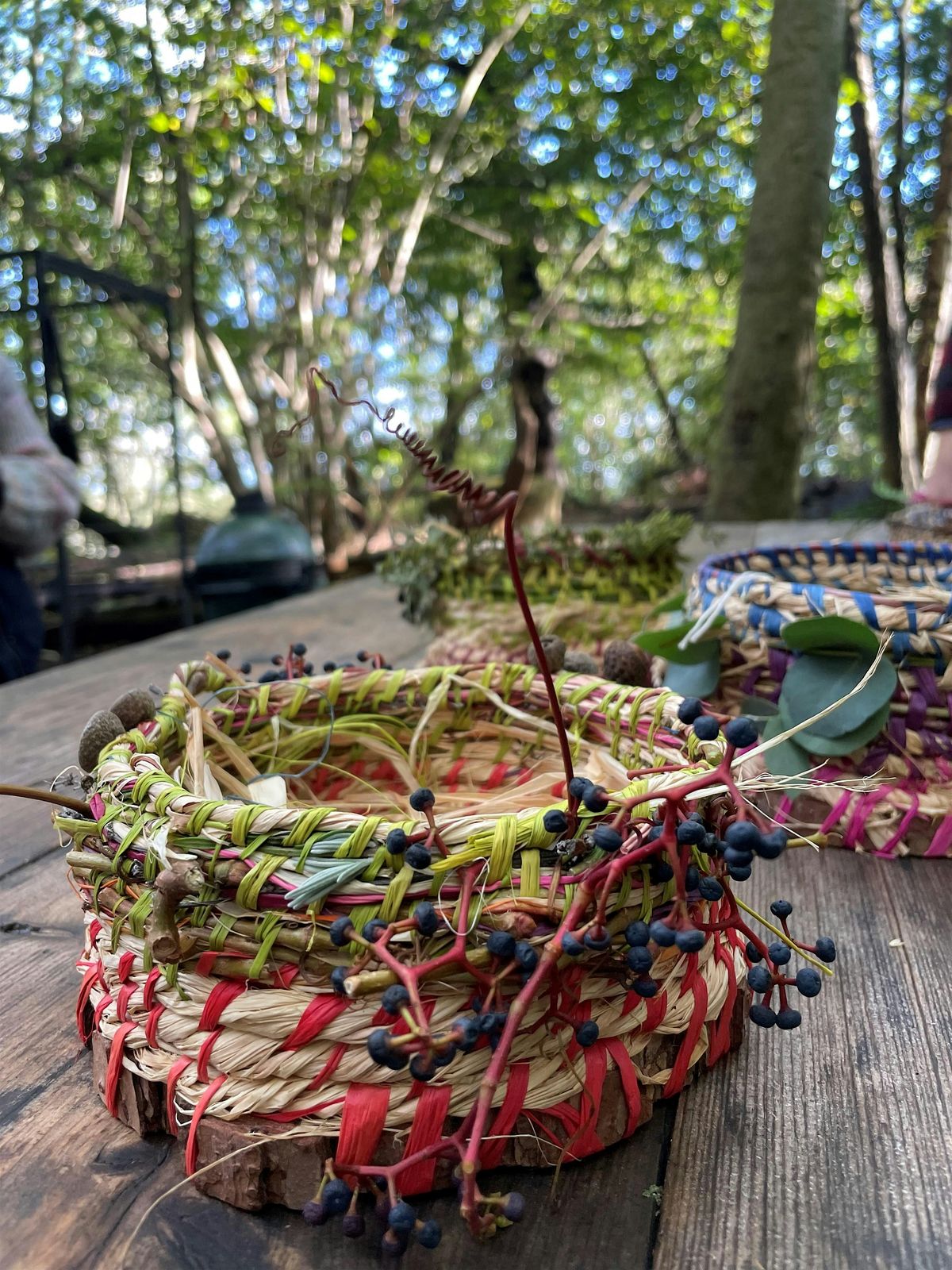Weaving and Coiling  Baskets- Windsor Great Park - Sunday 8 September