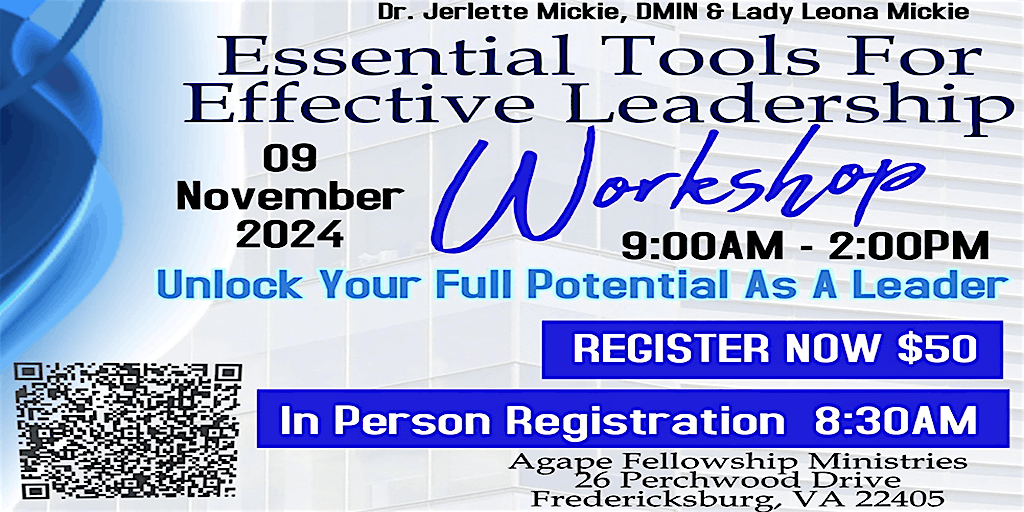 Essential Tools for Effective Leadership Workshop