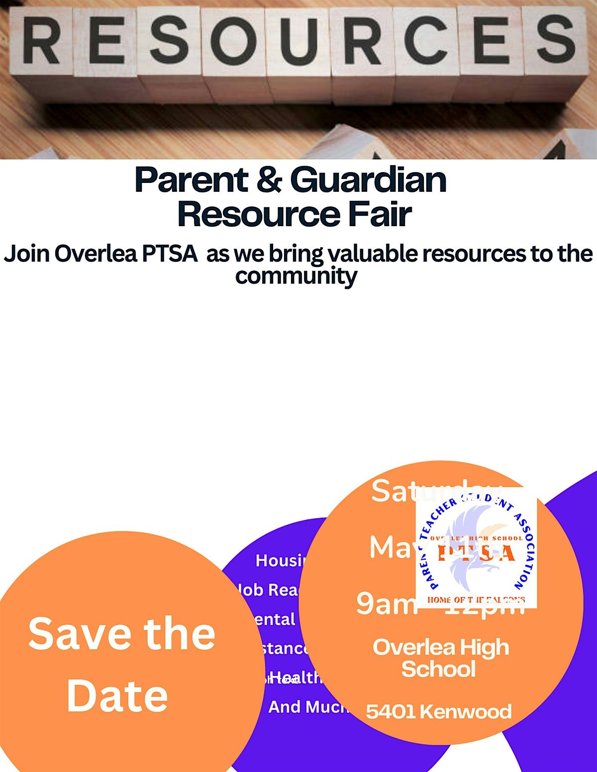Parent & Guardian Resource Fair at Overlea