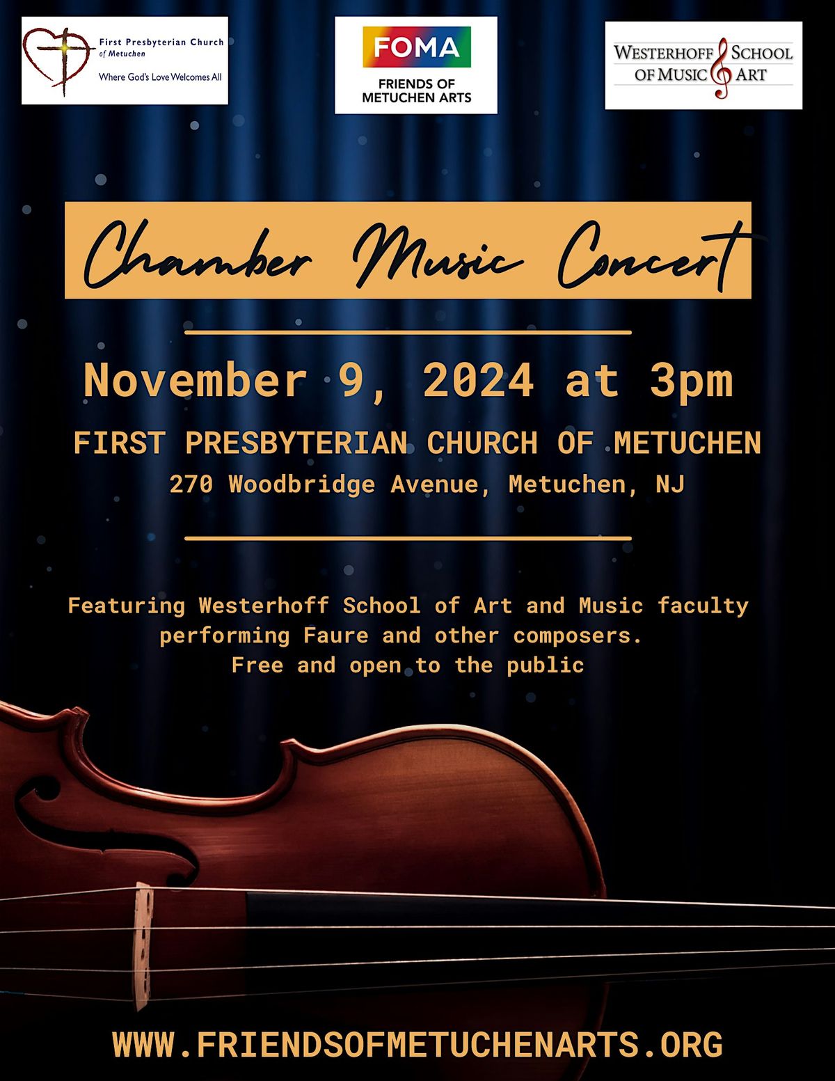 METUCHEN CLASSICAL MUSIC SERIES - Westerhoff  Chamber Ensemble