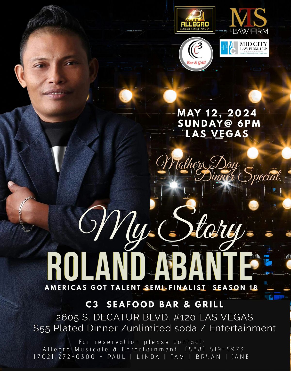 My Story Roland Abante- Las Vegas, NV
