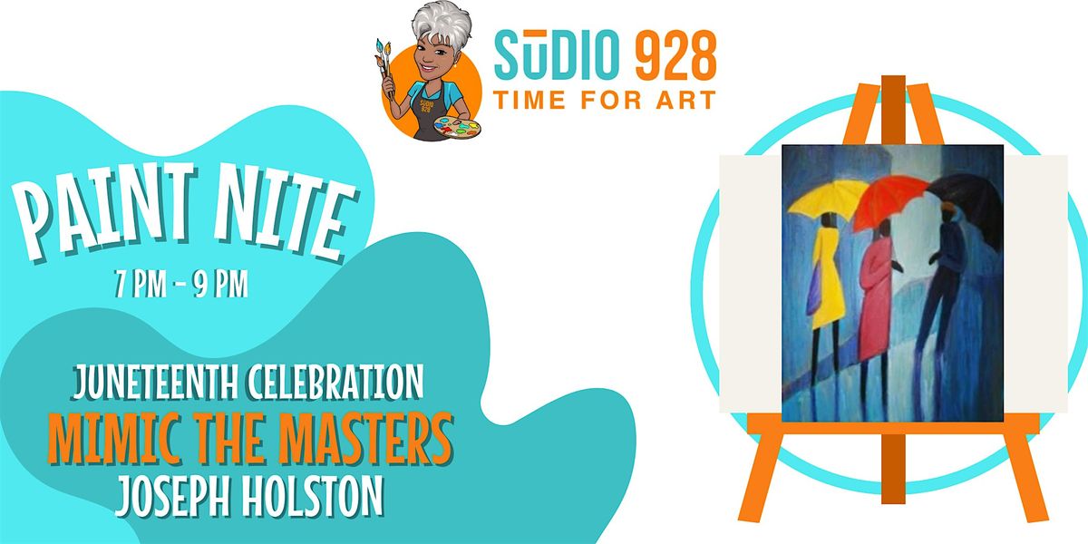 Studio 928 Paint Nite - "Mimic the Masters" Joseph Holston