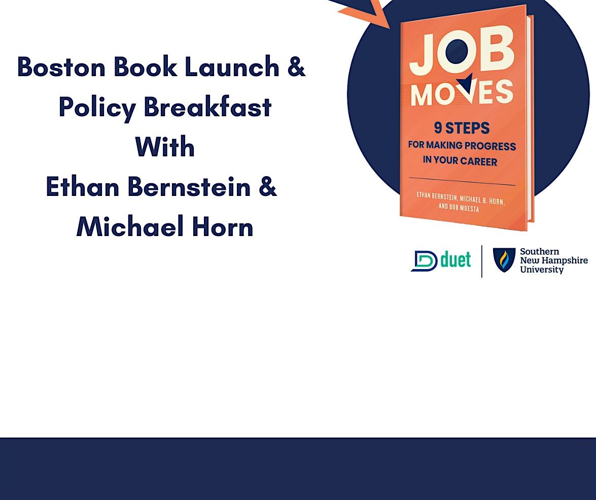 "Job Moves": Boston Book Launch & Policy Breakfast