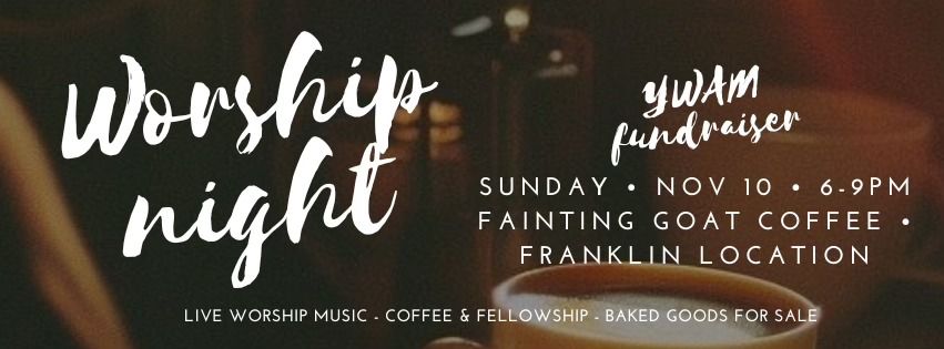 Worship Night Fundraiser