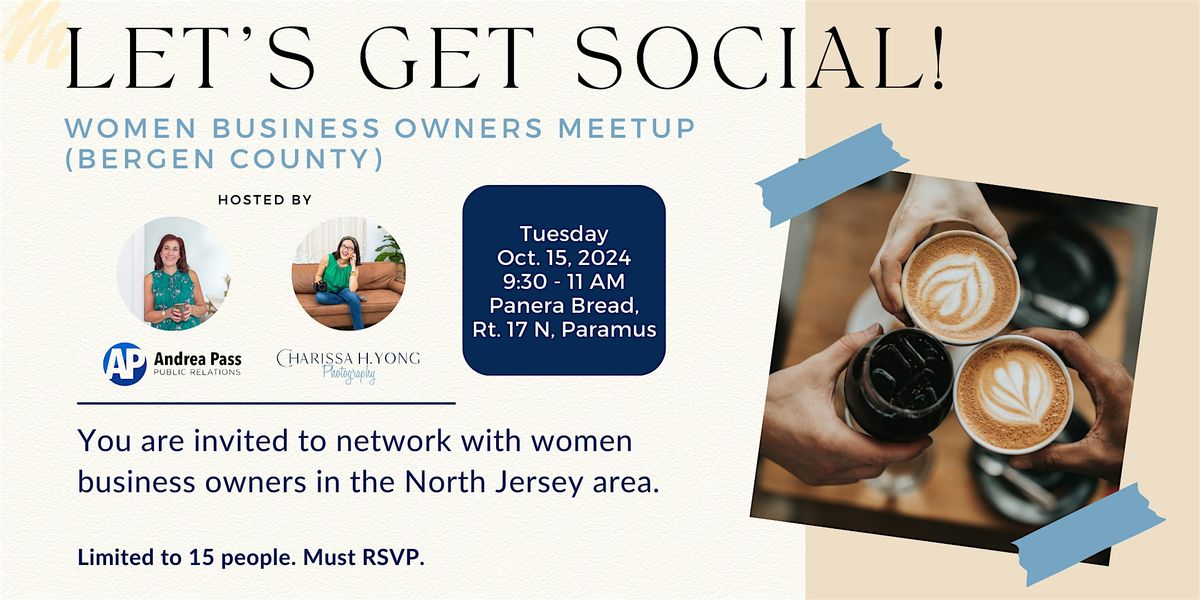 Women Business Owners Meetup (Bergen County)