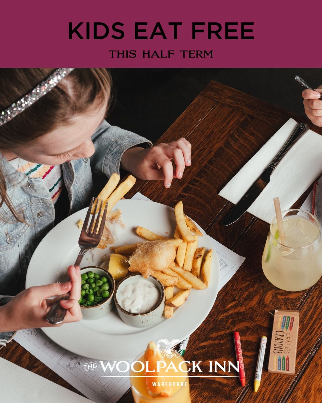 Kids Eat Free This Half Term 