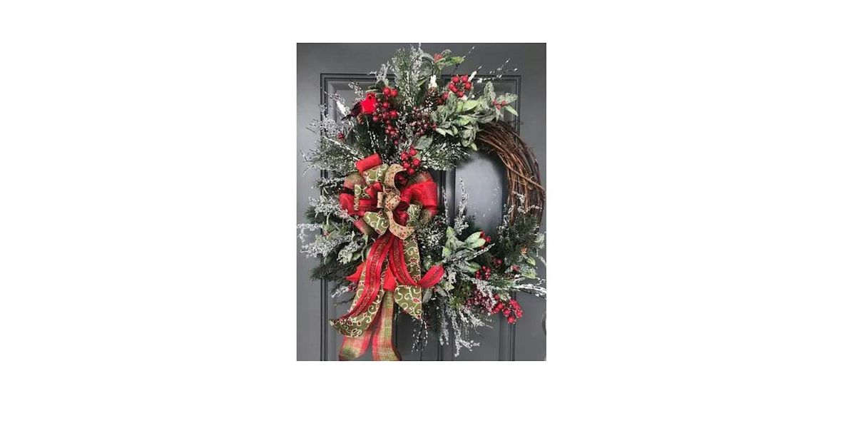 Floral DIY Holiday Wreath