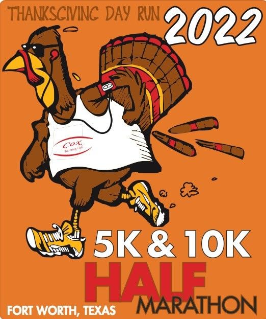 2022 Thanksgiving Day Run HalfMarathon/10K/5K/1 Mile Run, Trinity 5000