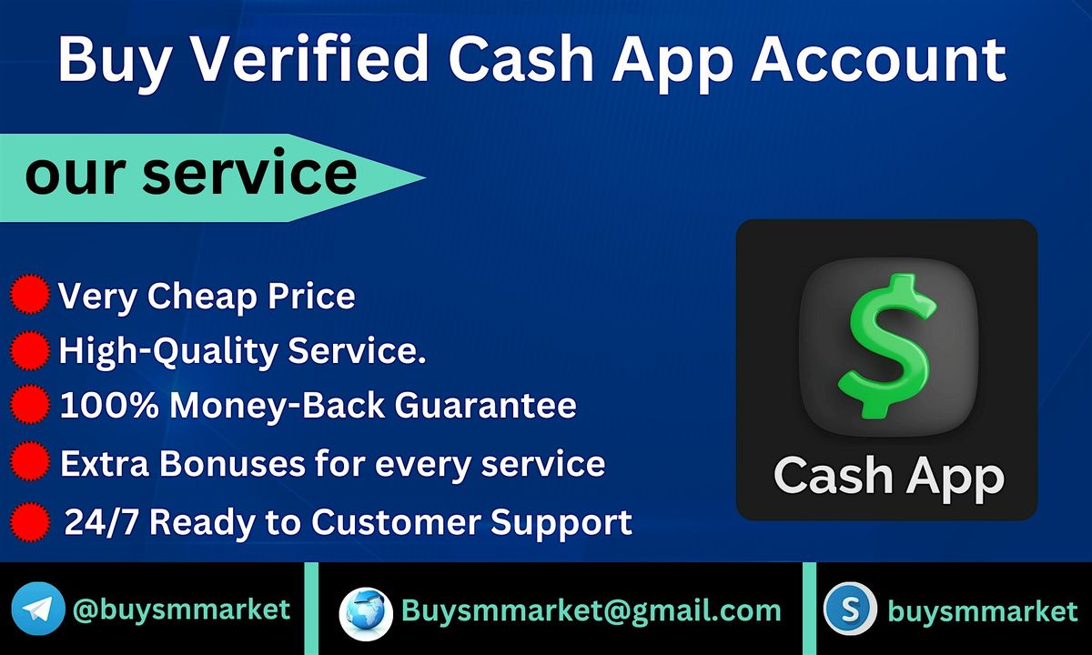 buy Buy Verified Cash App Account  USA, Best