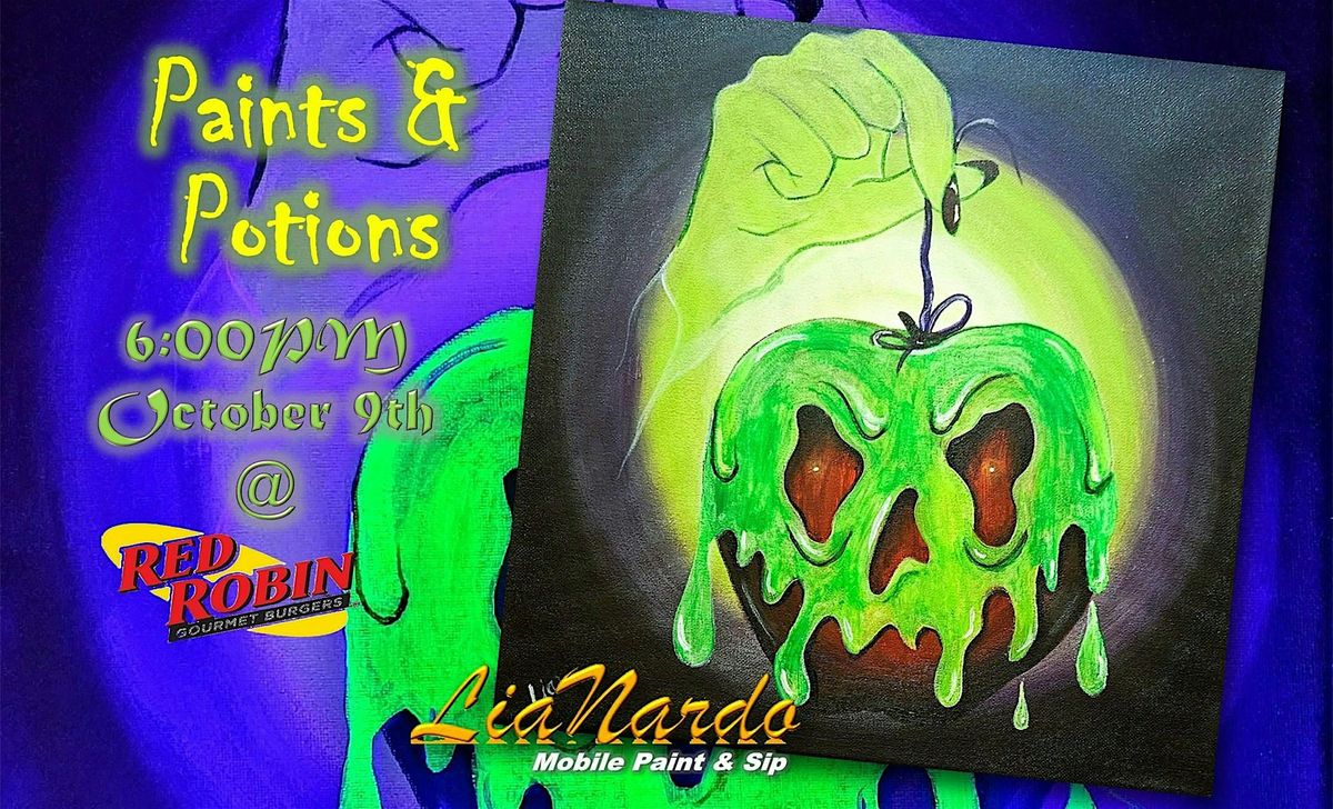 Paints & Potions with LiaNardo Mobile Paint & Sip at Red Robin