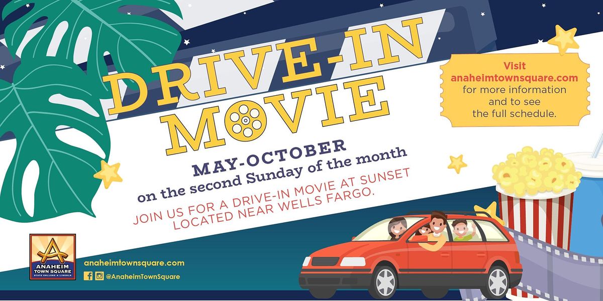 Anaheim Town Square DriveIn Movie, Anaheim Town Square, 14 August 2022