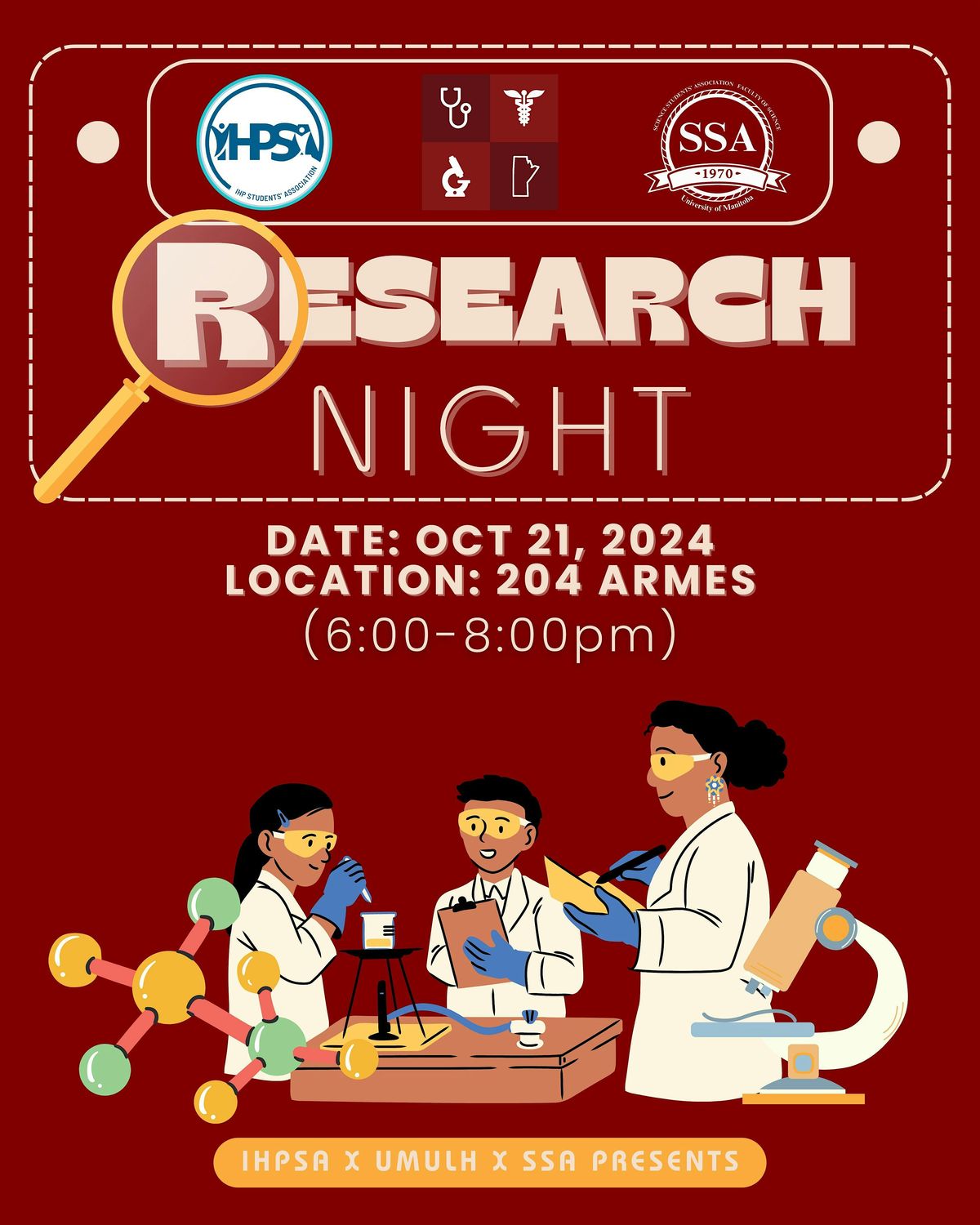 Research Night: UMULH X SSA X IHPSA