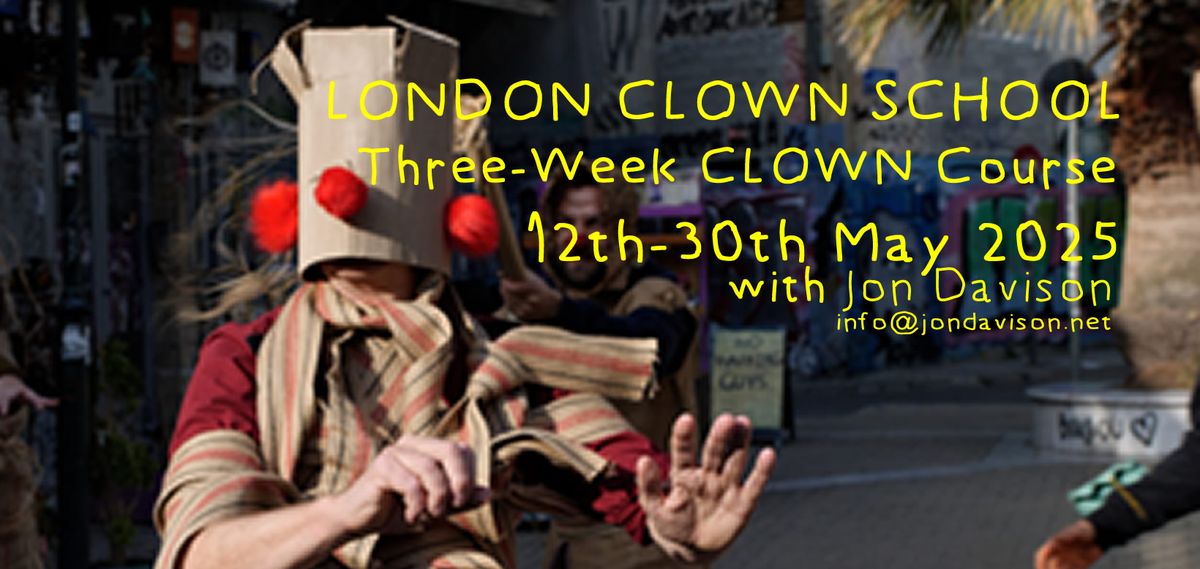 Three-Week Clown Course with Jon Davison