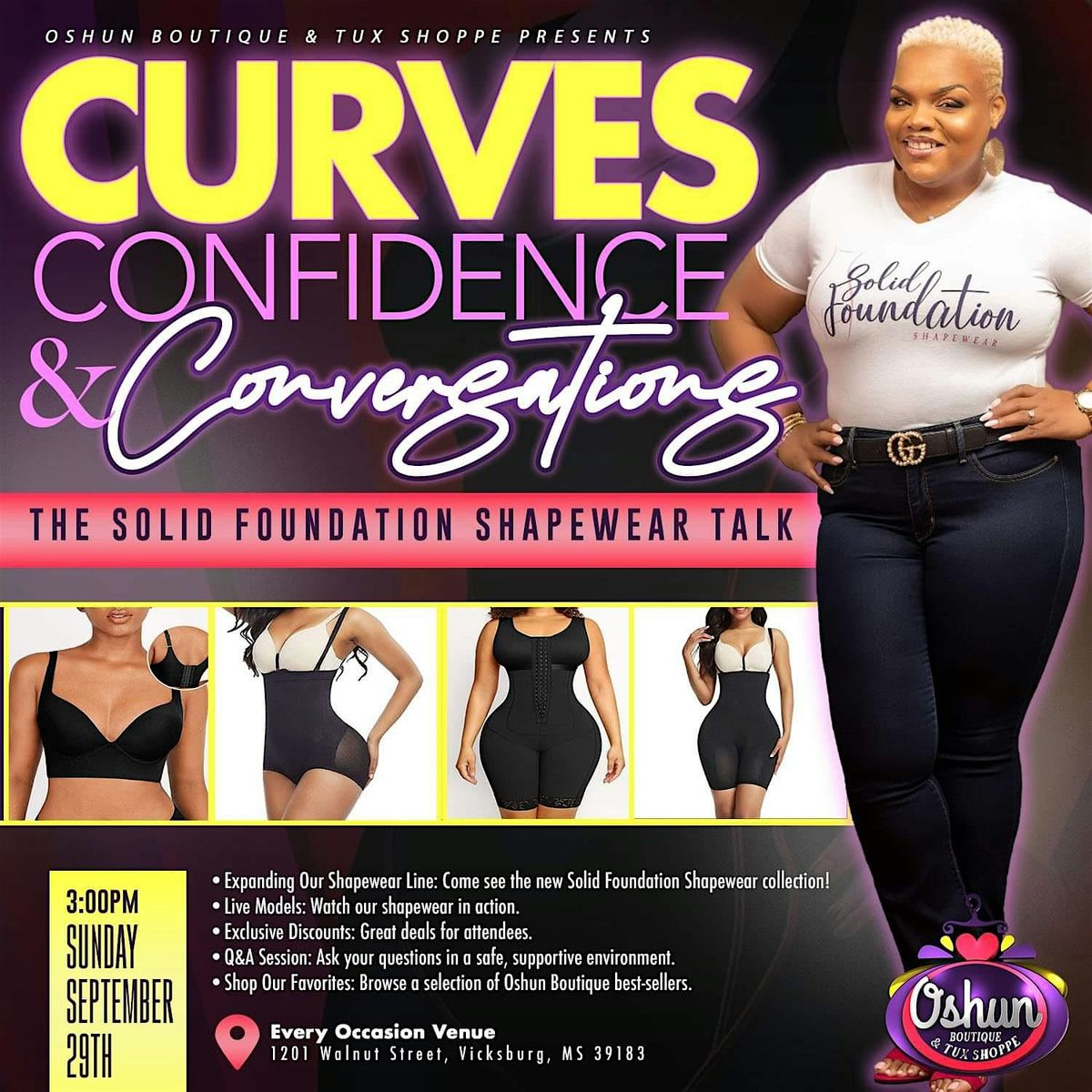 Curves Confidence & Conversations