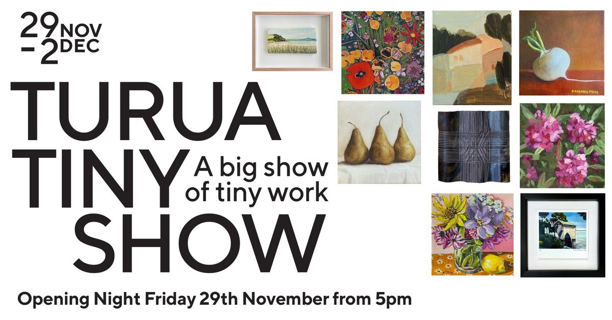 EXHIBITION OPENING | TURUA TINY SHOW