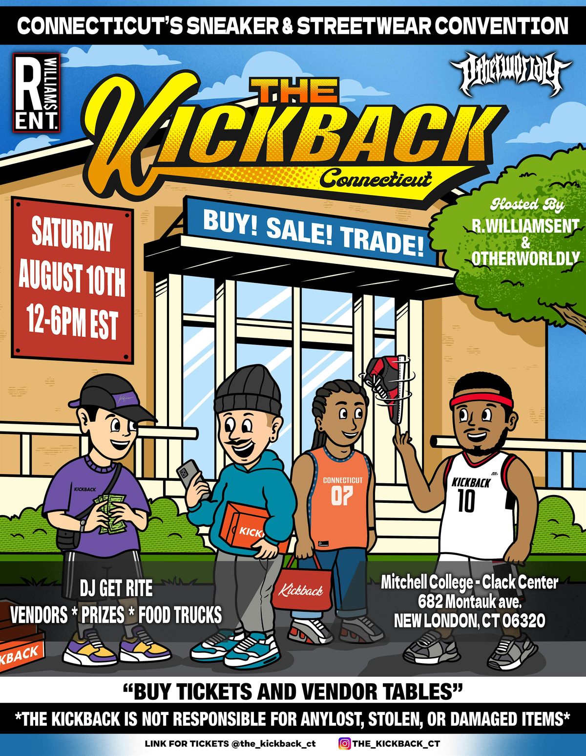 The KickBack CT - Sneaker and Streetwear Convention