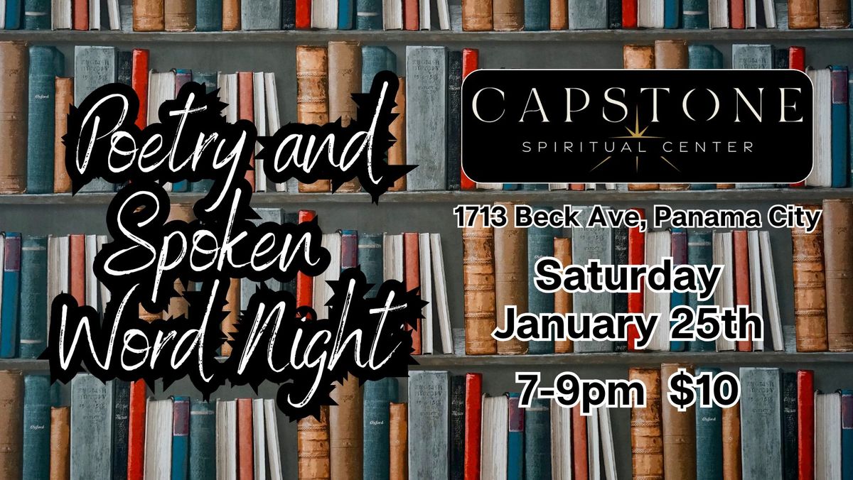 Poetry and Spoken Word Night - January