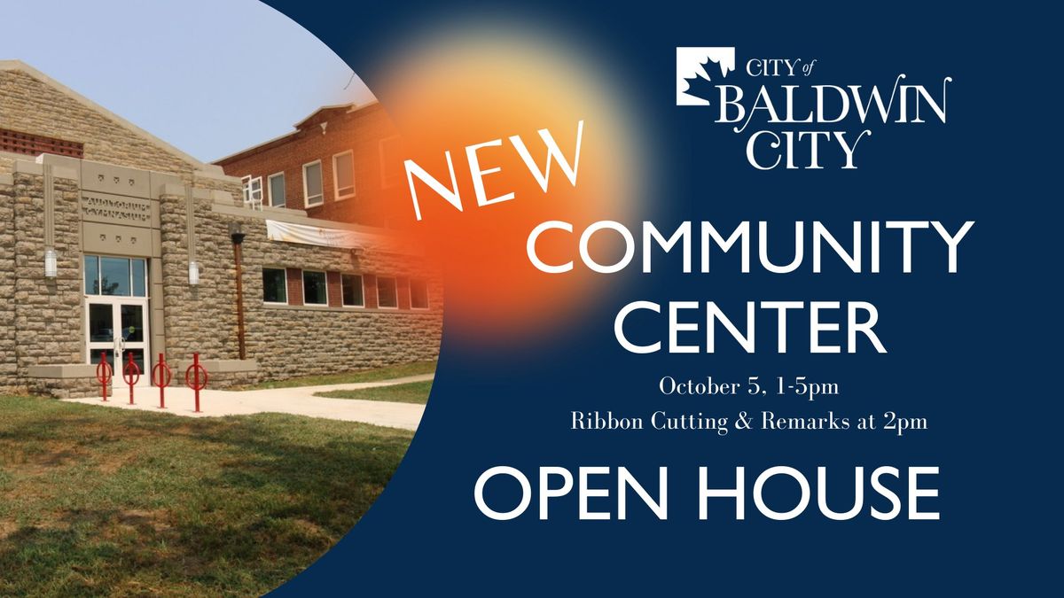 New Community Center Open House