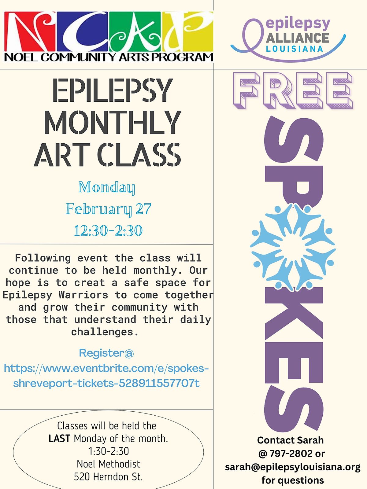 Epilepsy Art Class