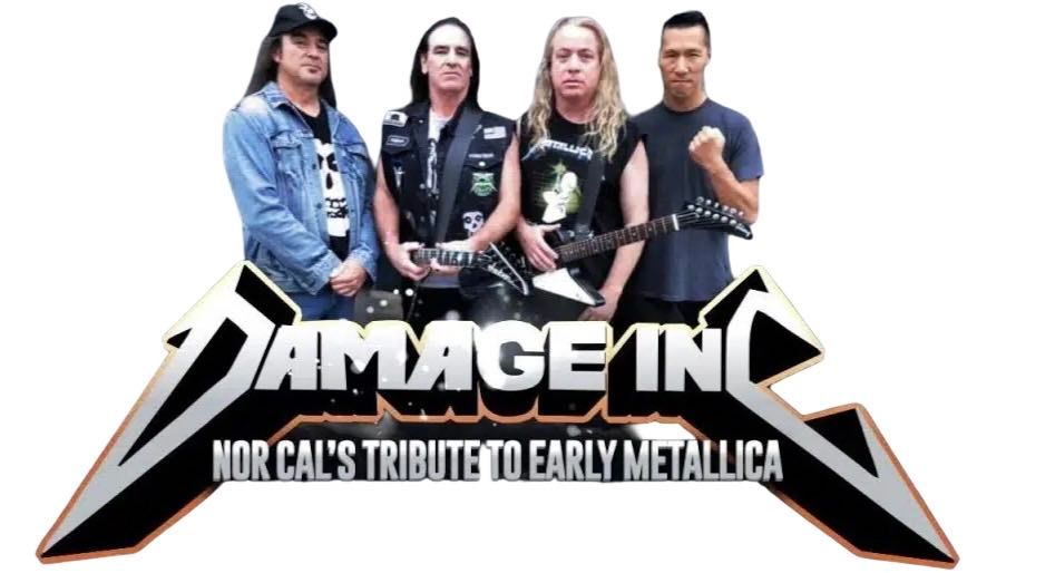 Damage Inc tribute to Cliff Burton era Metallica w\/ Ancient Mariner tribute to Iron Maiden opening !