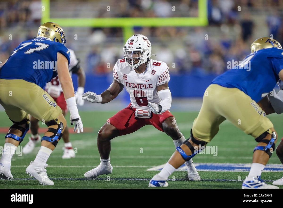 Tulsa Golden Hurricane at Temple Owls Football