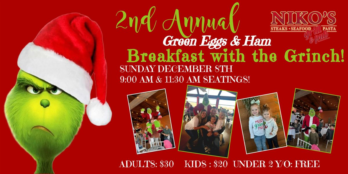 2nd Annual Grinch Breakfast 11:30 am seating