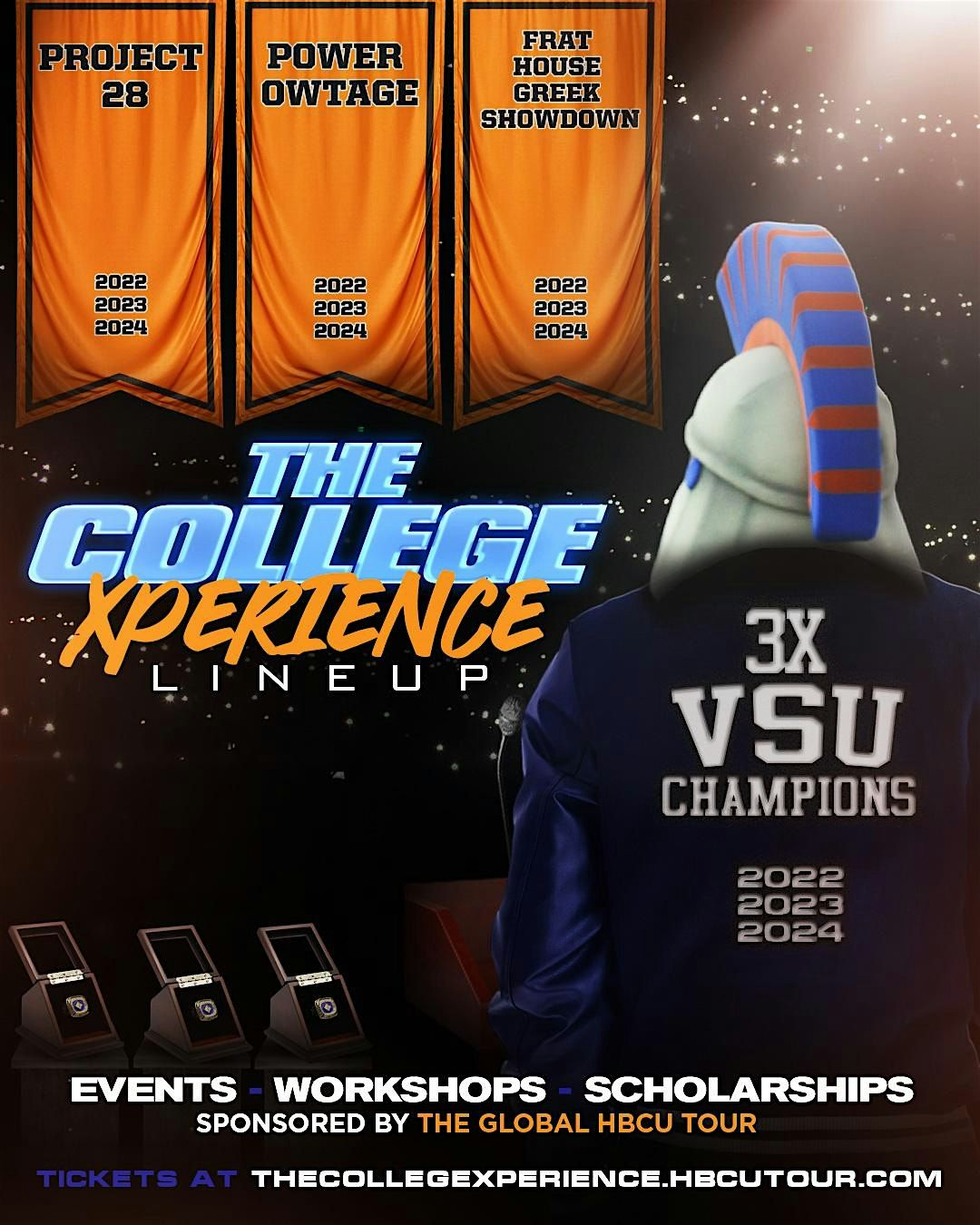 The College Xperience VA Welcome Week Events