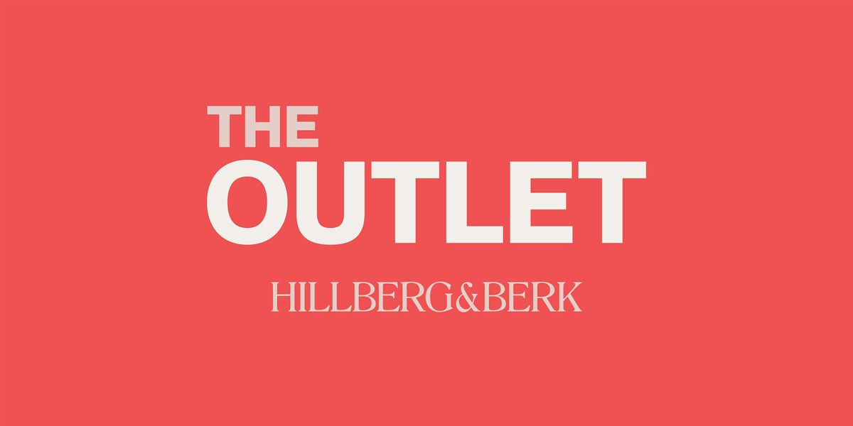 Outlet by Hillberg & Berk - October 4th & 5th