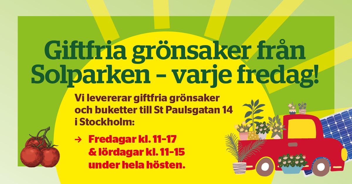 Nu \u00f6ppnar popup-butiken p\u00e5 St Paulsgatan 14 igen! 