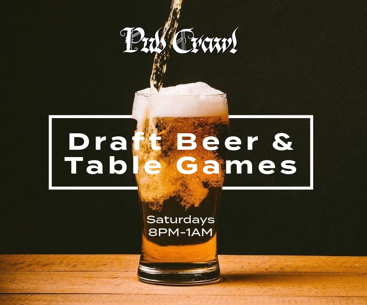 Draft Beer & Table Games