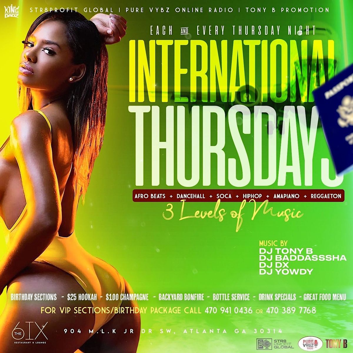 INTERNATIONAL THURSDAYS..